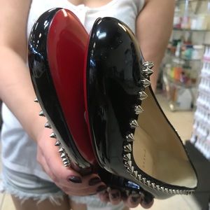 Christan louboutin shoes, size 38 fit like8,5or9